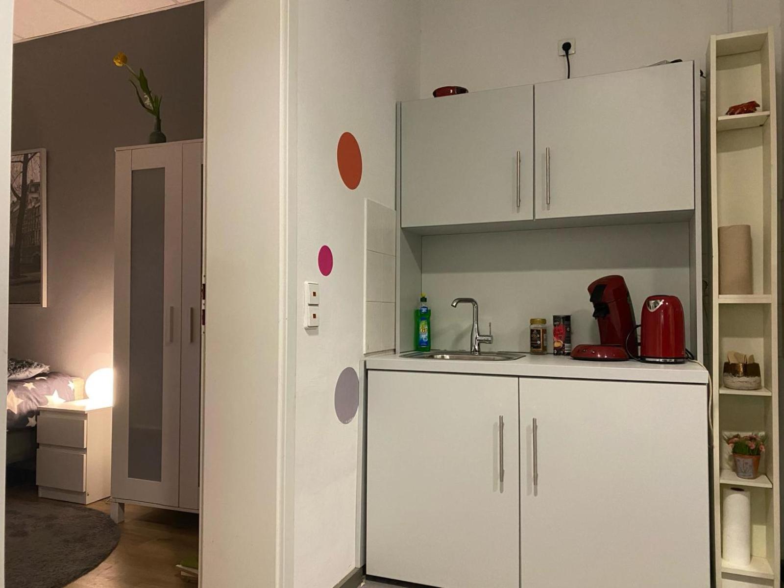 Studio 1 Mit Gemeinschaftsraeumen, Tiefgarage ไลป์ซิก ภายนอก รูปภาพ